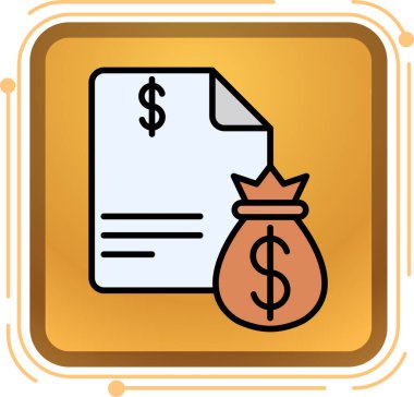 para simgesi vektörü arkaplanda izole edildi