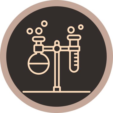 Modern bilim simgesinin vektör illüstrasyonu