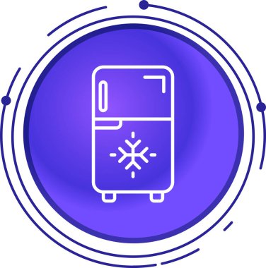 Basit vektör simgesi, termometrenin çizimi