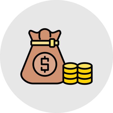 para çantası vektör simgesi