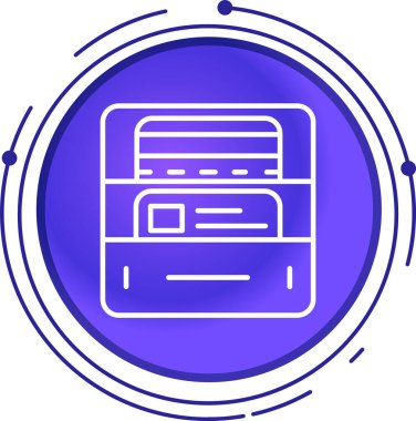 Kitap. Web simgesi basit illüstrasyon