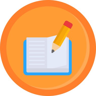 belge simgesi, vektör illüstrasyonu