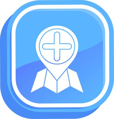 avatar konum pin simgesi