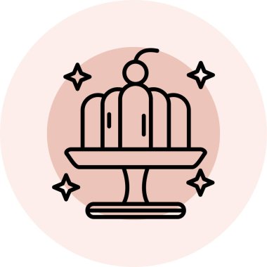 Mum. Web simgesi basit illüstrasyon