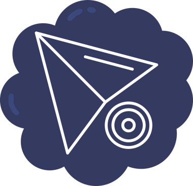 Bir uçurtmanın vektör çizimi