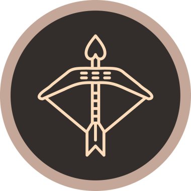 Bir düzlem simgesinin vektör çizimi