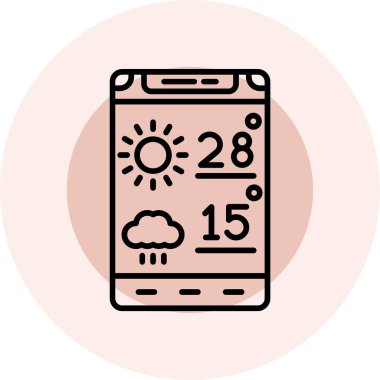 Moda biçimi izole edilmiş arkaplan simgesi