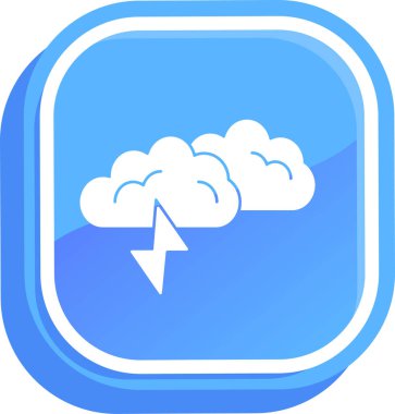 bulut hesaplama vektörü simgesi