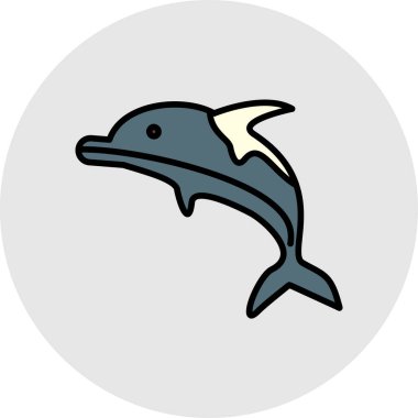 yunus vektör simgesi gösterimi