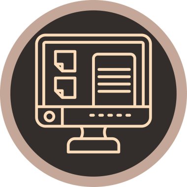 Kişisel ve ticari kullanım için vektör simgesi