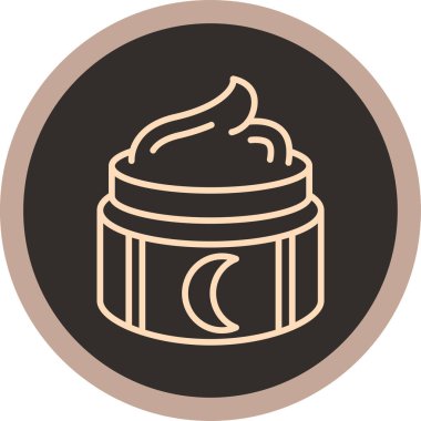 Kahve Fasulyesi simgesi, vektör illüstrasyonu