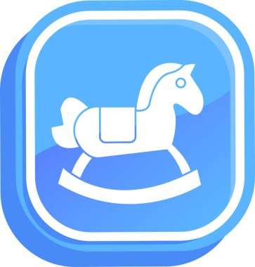 Moda tarzında bir at simgesi