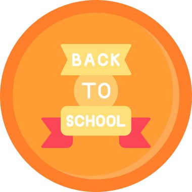 Düz stil ile okula geri dön