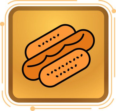 Köpek Gıda kutsal kişilerin resmi, vektör çizim