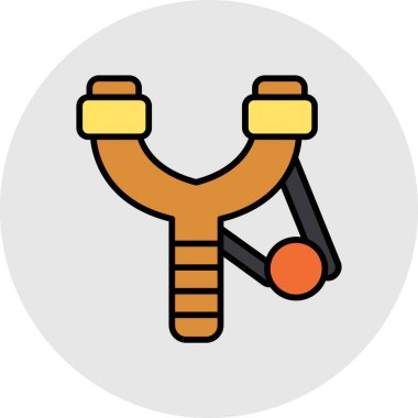 Simgenin modern simgesinin vektör çizimi