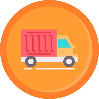 dağıtım kamyonu çizimi