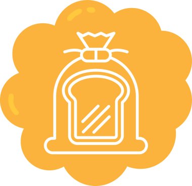 Şişe. Web simgesi basit illüstrasyon