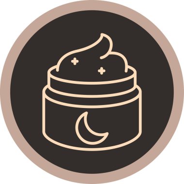 Bir kekin vektör illüstrasyonu