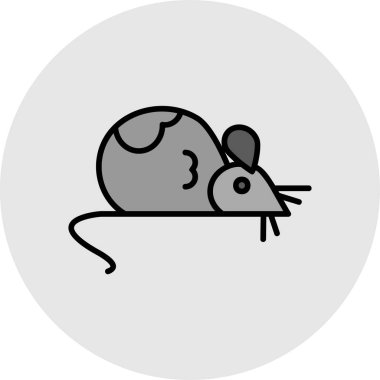 Fare simgesi vektör çizimi