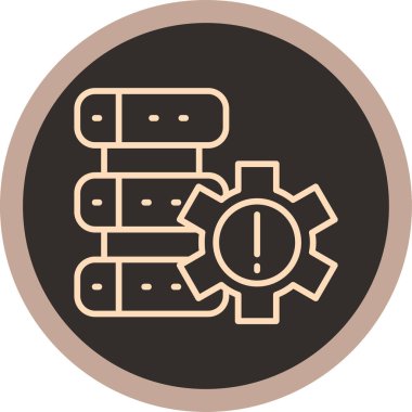 modada izole edilmiş arkaplanda dişli simgesi