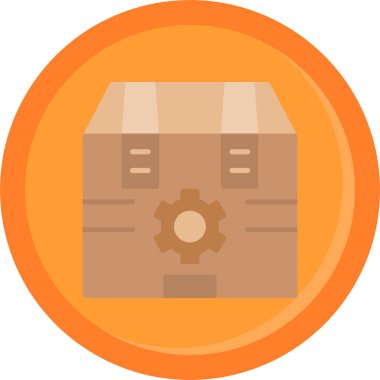 nakliye lojistik simgesini düz bir şekilde teslim et