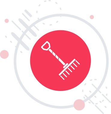 Beyaz arka planda izole edilmiş traş bıçağı ve ayna ikonu. Berber dükkanı sembolü. Renkli taslak konsepti. vektör