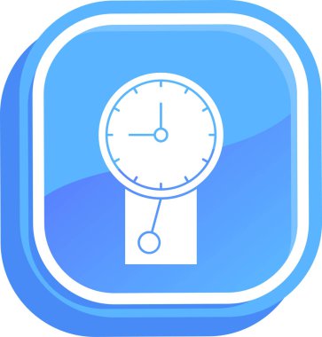 Kronometre simgesi modaya uygun izole edilmiş arkaplan