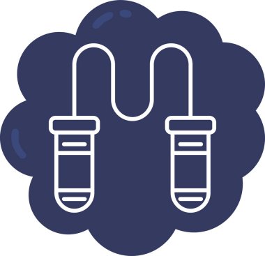 Bulut. Web simgesi basit tasarım