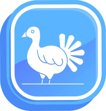 güvercin simgesi, vektör illüstrasyonu