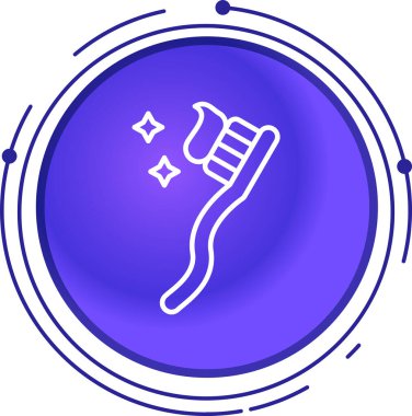 Mavi çizgi sihirli değnek beyaz arka planda izole edilmiş tavşan ikonu şeklinde. Sihirli numara ya da gizem işareti. Soyut rastgele dinamik şekiller. vektör