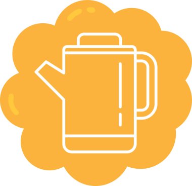 içecek simgesinin vektör illüstrasyonu