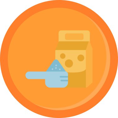 gıda vektörü besin düzlüğü simgesi