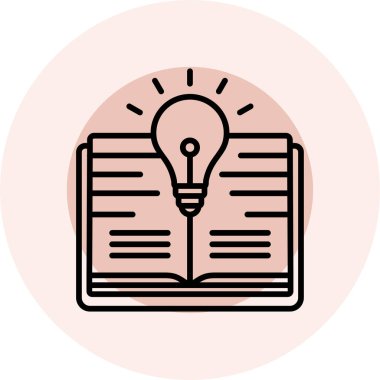 Web simgesi, bilginin vektör illüstrasyonu