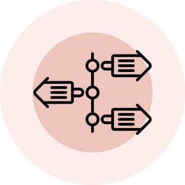 Ağ simgesinin vektör illüstrasyon tasarımı