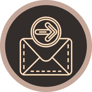 e- posta simgesi vektör illüstrasyonu