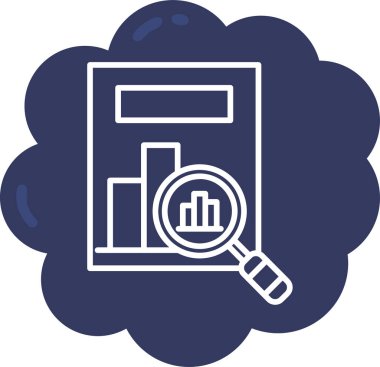 ticari analiz simgesi, vektör illüstrasyon tasarımı