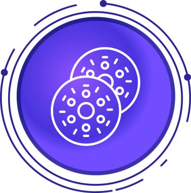 vektör besin simgesi illüstrasyonu