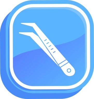 Güzellik ve moda simgelerinin vektör çizimi