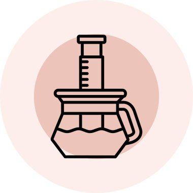 kimyasal tüp vektör çizim