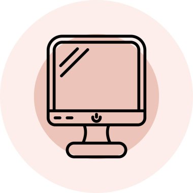 seo modern simgesinin vektör illüstrasyonu