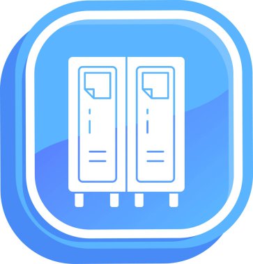 ağ simgesi, basit resimleme.