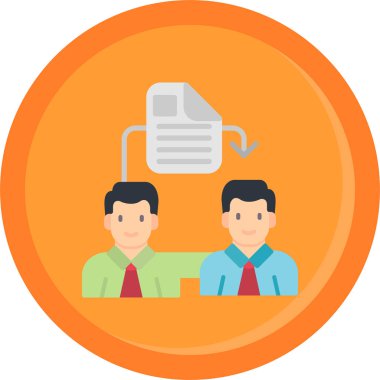 düz bir ağ simgesinin vektör tasarımı