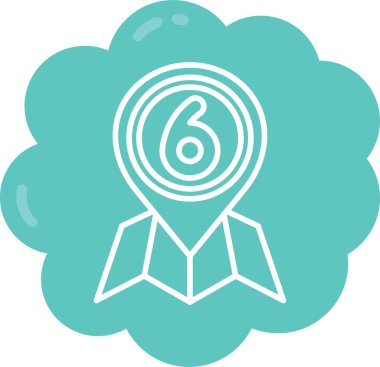 Rozet Simgesi Moda Biçiminde İzole Arkaplan