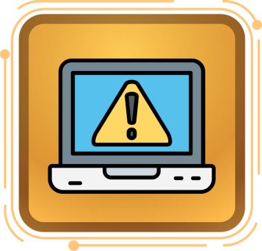 Uyarı simgesi, çizgi film biçimi