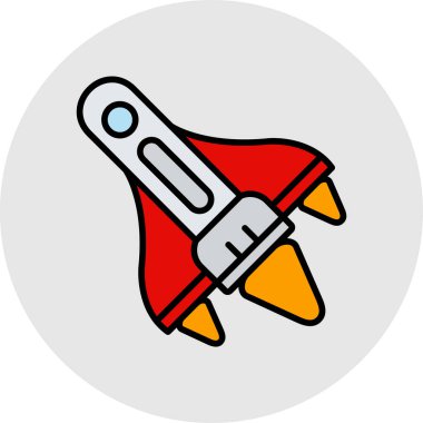 başlangıç düz vektör simgesi