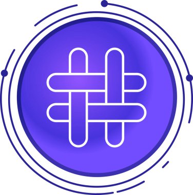 seo modern simgesinin vektör illüstrasyonu