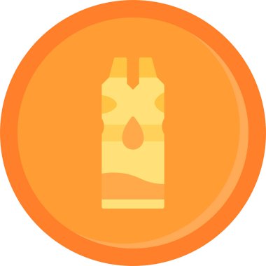 Şişe. Web simgesi basit illüstrasyon