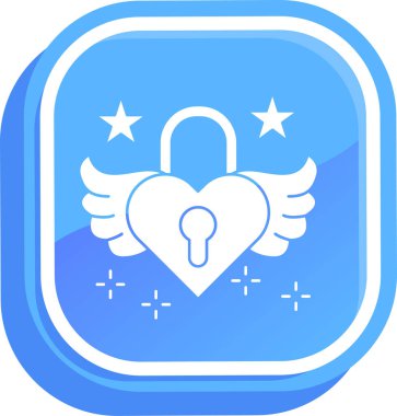 Kalp anahtarı. Basit resimleme