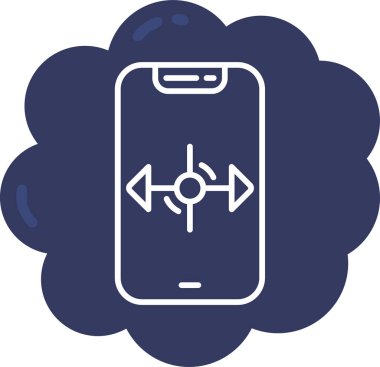 vektör telefon simgesi çizimi