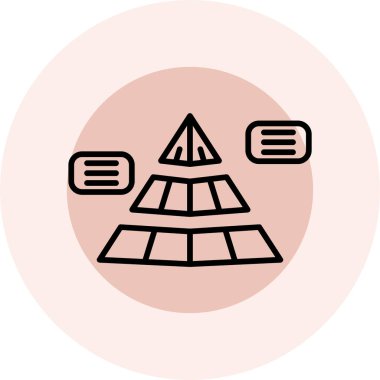 Modern eğitim simgelerinin vektör illüstrasyonu